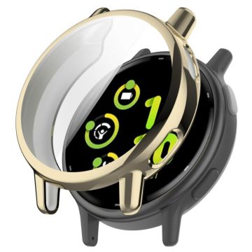 For Garmin  Vivoactive 5 Electroplated Full Coverage TPU Watch Protective Case(Gold)