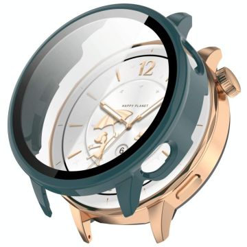 For OPPO Watch X2 Mini Tempered Film Integrated PC Watch Protective Case(Pine Green)