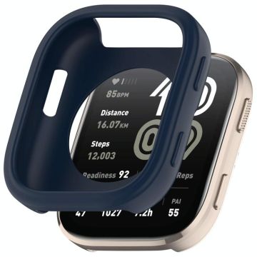 For Amazfit Bip 6 Silicone Watch Protective Case(Ink Blue)