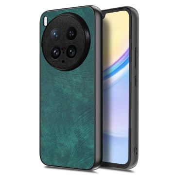 For vivo X200 Ultra Vintage Leather PC Back Cover Phone Case(Green)