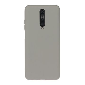 For Xiaomi Redmi K30 Solid Color Frosted TPU  Phone Case(Gray)