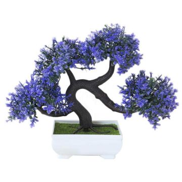 Simulation Welcome Pine Home Decoration Desktop Decoration(Purple)