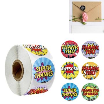 Decorative Sealing Stickers Reward Stickers Handmade Label, Size: 2.5CM / 1INCH(A-70)