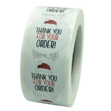 Holiday Gift Baking Envelope Label Sticker, Size: 2.5 cm/1 inch(A-91)