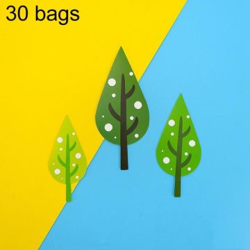 30 Bags Forest Tree Cake Insert Card Flag Insert Baking Decoration Birthday Cake Card Insert Cake Decoration(CP-493)
