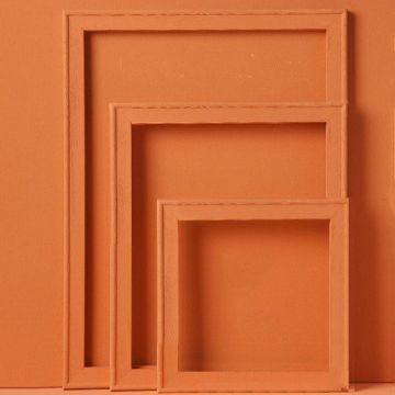 3 in 1 Different Sizes Morandi Color Wooden Photo Frame Series Color Spray Paint Photo Props Photography Background Ornaments(Deep Yellow)