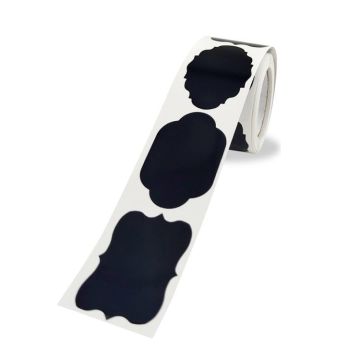 PVC Removable Waterproof Sticker Kitchen Decoration Blackboard Label, Size: 55x35mm(I-07)