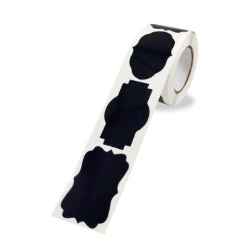 PVC Removable Waterproof Sticker Kitchen Decoration Blackboard Label, Size: 55x35mm(I-08)