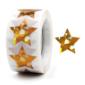 1Colorful Stars Thank You Stickers Gift Wrap Decorative Sealing Stickers, Size: 25mm(C-77-25)