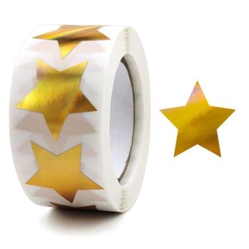 1Colorful Stars Thank You Stickers Gift Wrap Decorative Sealing Stickers, Size: 25mm(C-81-25)