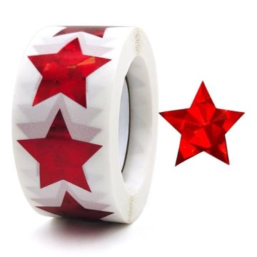 1Colorful Stars Thank You Stickers Gift Wrap Decorative Sealing Stickers, Size: 25mm(C-82-25)