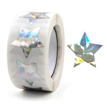 Colorful Stars Thank You Stickers Gift Wrap Decorative Sealing Stickers, Size: 25mm(C-88-25)