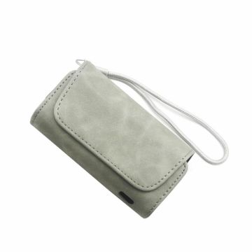 Leather Shockproof Electronic Cigarette Storage Protective Case For IQO 3.0(Grey)