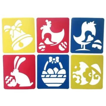 Children DIY Drawing Stencil Colorful Hollow Copy Board(H-11)