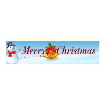 Christmas Patio Banner Party Decoration Supplies 50 x 250cm(Style 28)