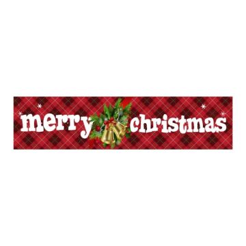 Christmas Patio Banner Party Decoration Supplies 50 x 250cm(Style 05)