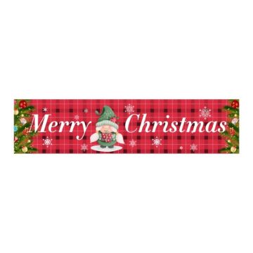 Christmas Patio Banner Party Decoration Supplies 50 x 250cm(Style 08)