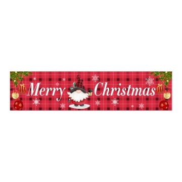 Christmas Patio Banner Party Decoration Supplies 50 x 250cm(Style  09)