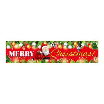 Christmas Patio Banner Party Decoration Supplies 50 x 250cm(Style 17)