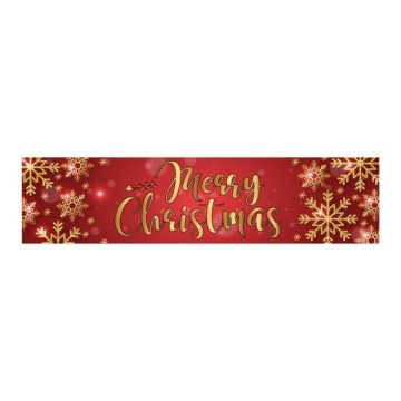 Christmas Patio Banner Party Decoration Supplies 50 x 250cm(Style 18)