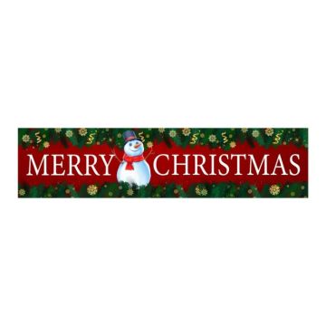 Christmas Patio Banner Party Decoration Supplies 50 x 250cm(Style 19)