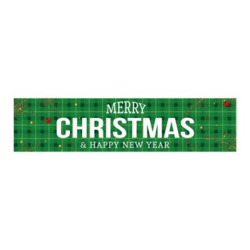 Christmas Patio Banner Party Decoration Supplies 50 x 250cm(Style 23)