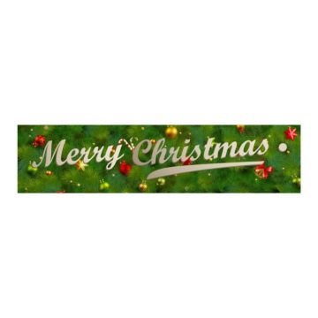 Christmas Patio Banner Party Decoration Supplies 50 x 250cm(Style 25)