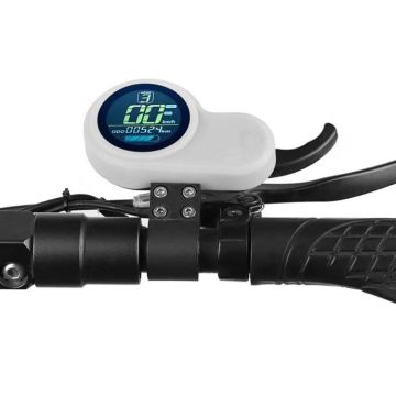 For KUGOO M4 Pro Electric Scooter Instrument Cover Display Silicone Case(White)