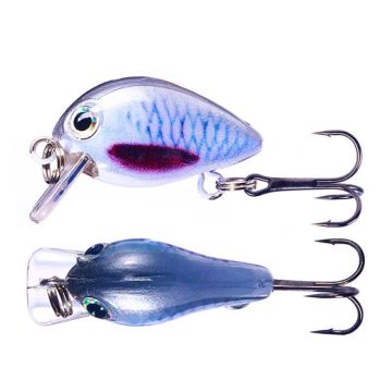 HENGJIA 2.5cm 1.5g Floating Water Little Fat Micro-Object Mini 3D Printing Luya Bait(2)