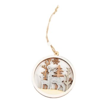 Christmas Party Decoration Wooden Pendants(1)