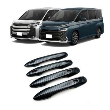 For Toyota 2022 Noah/Voxy 90 Series Right Hand Drive Door Handle Protection Cover Patch(Carbon Fiber)