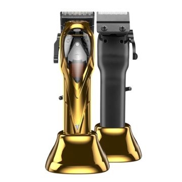 Rechargeable Magnetic Suspension High-speed Electric Hair Clipper(Gold)