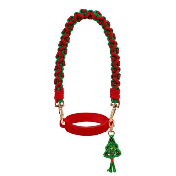 For Stanley Water Cup Christmas Hand-held Rope Knitted Strap(K68896)