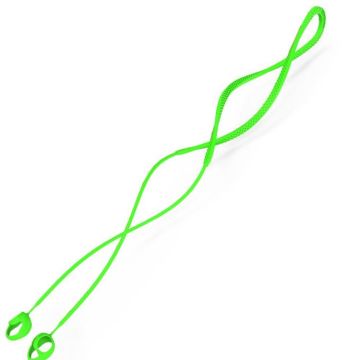 For Samsung Galaxy Buds2 Pro Bluetooth Earphone Silicone Anti-Lost Rope(Luminous Green)