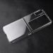 For OPPO Find N2 Flip PC Transparent Shockproof Protective Phone Case