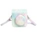For FUJIFILM instax mini 12 Painted Full Body Leather Case Camera Bag with Strap(Dream Bubble)