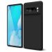 For Google Pixel 8 Pro Ultra Thin Fiber Liquid Silicone Phone Case(Black)