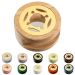 AS303 European Style Fire Paint Seal Stamp Furnace DIY Handbook Sealing Tool(Random Color)