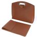 Waterproof PU Laptop Handbag Inner Bag for 12-14 inch Laptop(Brown)