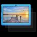 For Anyway Go AYG10061 10.1 2pcs 9H 0.3mm Explosion-proof Tempered Glass Film