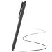 Universal Capacitive Stylus with Pen Clip For Electromagnetic Screen Phone / Tablet(Black)