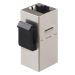 RJ45 Cat6 Shielded in-line Coupler with Keystone Latch