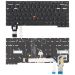 US Version Backlit Laptop Keyboard with Pointing for Lenovo ThinkPad T14s Gen 2 P1 GEN4 X1 Extreme Gen4(Black)