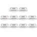 10 PCS Charging Port Connector for iPhone 6 Plus(White)