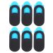 6 PCS Universal Ultra-thin Design WebCam Cover Camera Cover for Desktop, Laptop, Tablet, Phones(Black)