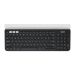 Logitech K780 Multi-device Bluetooth + Unifying Dual Mode Wireless Keyboard with Stand (Black)