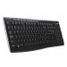 Logitech K270 Single Wireless Ultra-thin Silent Keyboard (Black)