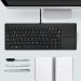 MC-818 82 Keys Touch-pad Ultra-thin Wired Computer Keyboard