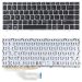For HP Probook 430 G5 440 G45 445 G5 US Version Keyboard (Silver)