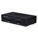B822 Passive Speaker Switch 2 Channel Power Amplifier Audio Switch Loudspeaker,  2 Input and 2 Output(Black)